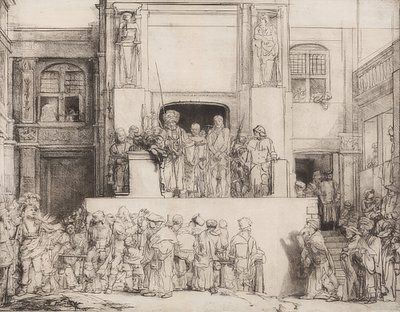 Christus dem Volke vorgestellt von Rembrandt van Rijn