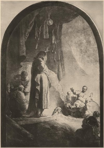Die Auferweckung des Lazarus von Rembrandt van Rijn