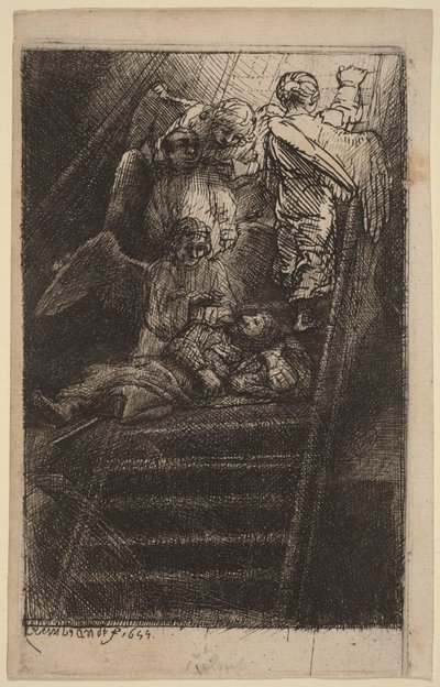 Jakobsleiter von Rembrandt van Rijn
