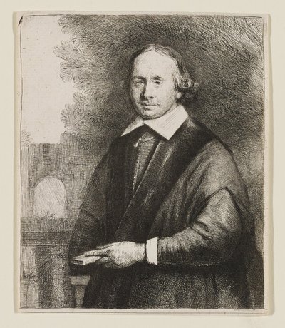 Jan Antonides Von Der Linden, Professor der Medizin von Rembrandt van Rijn
