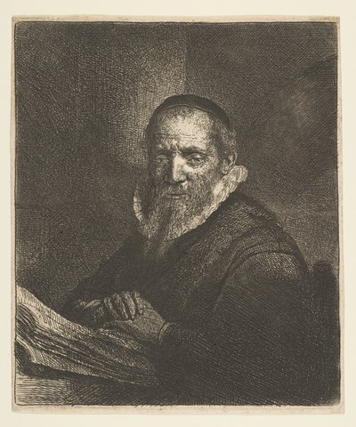 Jan Cornelis Sylvius, 1633 von Rembrandt van Rijn