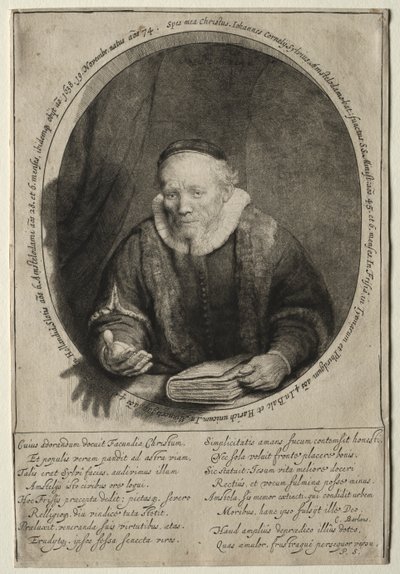Jan Cornelis Sylvius, Prediger von Rembrandt van Rijn