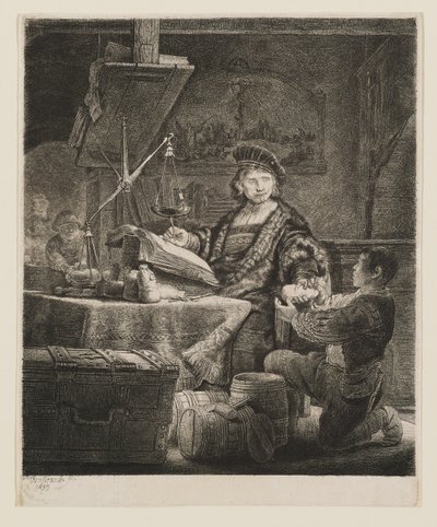 Jan Uytenbogaert, Generalempfänger von Rembrandt van Rijn