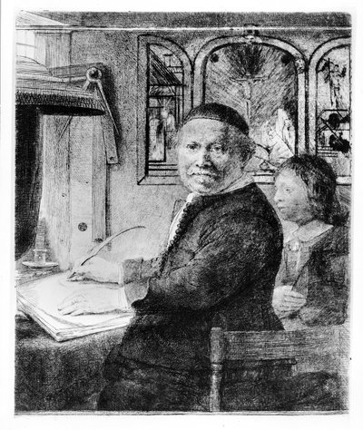 Lieven Willemsz van Coppenol, ca. 1658 von Rembrandt van Rijn