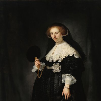 Oopjen Coppit (Porträt) von Rembrandt van Rijn