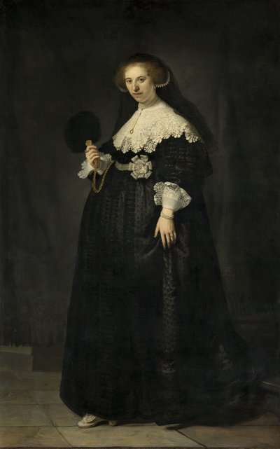 Porträt von Oopjen Coppit von Rembrandt van Rijn