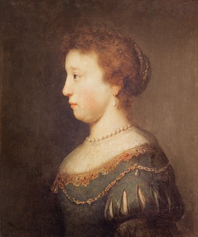 Porträt einer Frau von Rembrandt van Rijn