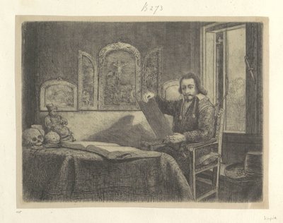 Porträt des Apothekers Abraham Francen von Rembrandt van Rijn