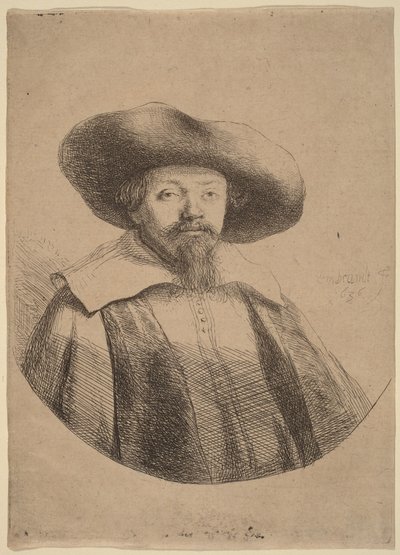 Samuel Menasseh ben Israel von Rembrandt van Rijn
