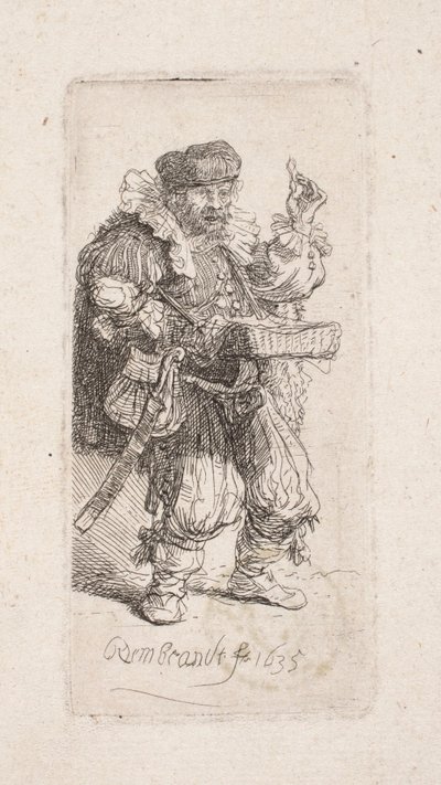 Scharlatan (Hersteller wundersamer Salben) von Rembrandt van Rijn
