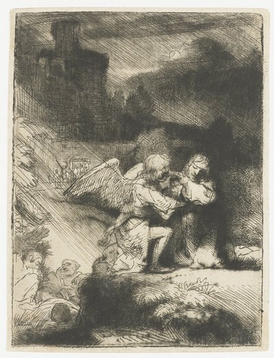 Die Agonie im Garten von Rembrandt van Rijn