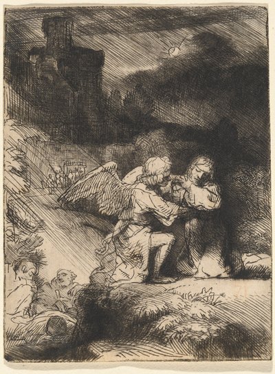 Die Agonie im Garten von Rembrandt van Rijn