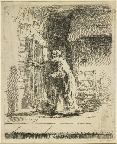 Die Blindheit des Tobit, 1651 von Rembrandt van Rijn