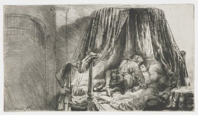 Das französische Bett von Rembrandt van Rijn