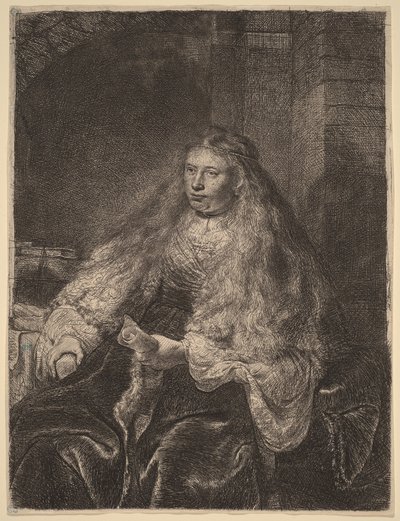 Die große jüdische Braut von Rembrandt van Rijn