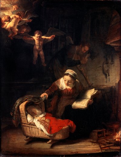 Die Heilige Familie, 1645 von Rembrandt van Rijn