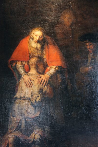 Die Rückkehr des verlorenen Sohnes von Rembrandt van Rijn