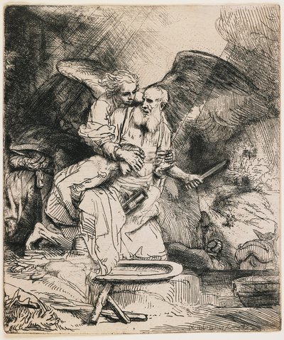Das Opfer Isaaks von Rembrandt van Rijn