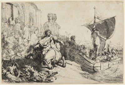 Das Schiff des Glücks von Rembrandt van Rijn