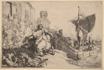 Das Schiff des Glücks von Rembrandt van Rijn