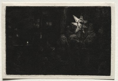 Der Stern der Könige: Ein Nachtstück von Rembrandt van Rijn