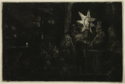 Der Stern der Könige: Ein Nachtstück von Rembrandt van Rijn