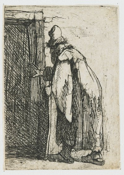 Die Blindheit des Tobit: eine Skizze von Rembrandt van Rijn