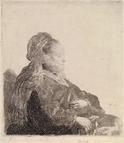 Ohne Titel von Rembrandt van Rijn