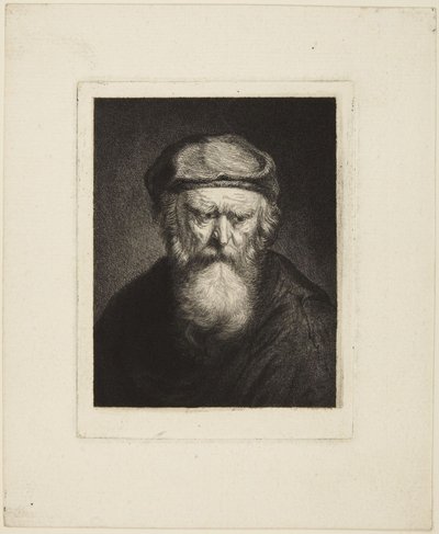 Der melancholische Greis von Rembrandt van Rijn
