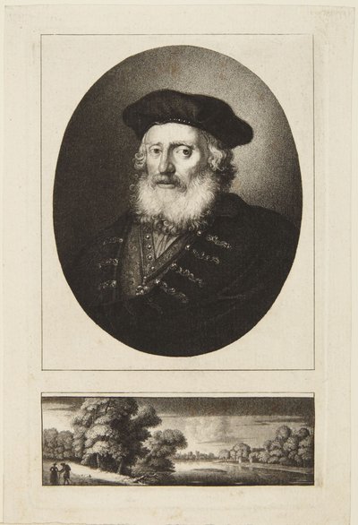 Alter Mann mit Mütze von Rembrandt van Rijn