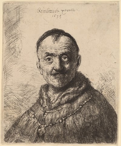 Der erste orientalische Kopf von Rembrandt van Rijn and Studio of Rembrandt