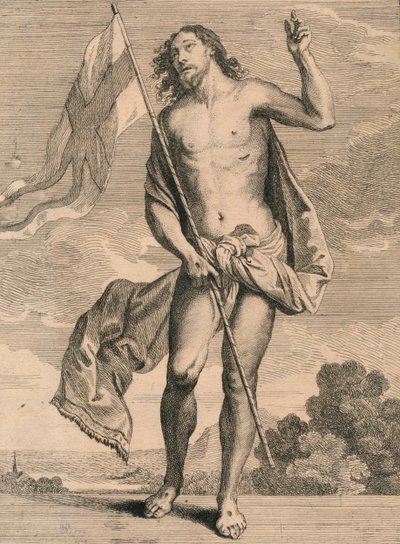 Christus auferstanden, Mitte des 17. Jahrhunderts von Remoldus Eynhoudts