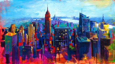 Lebendiges New York City von Renate Holzner