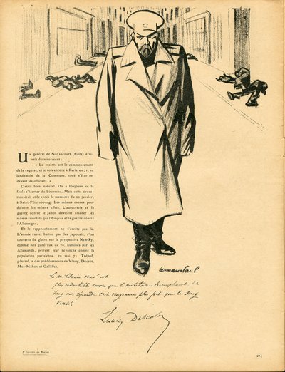 Die Butterplatte, Nummer 222, Satirisch in Farben von Rene George Hermann Paul