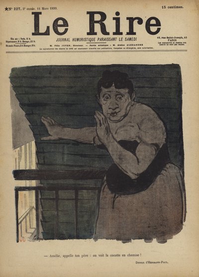 Illustration für Le Rire von Rene George Hermann Paul
