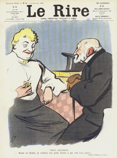 Illustration für Le Rire von Rene George Hermann Paul