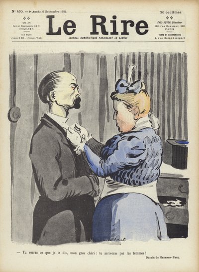 Illustration für Le Rire von Rene George Hermann Paul