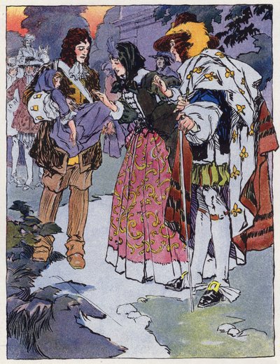 Eine Schülerin von Saint-Cyr unter Ludwig XIV. von Rene Vincent