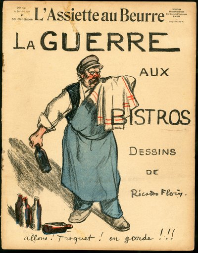 Die Butterplatte, Nummer 511, Satirische in Farben von Ricardo Flores
