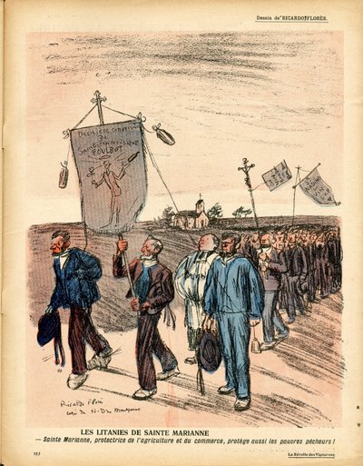 Die Butterplatte, Nummer 323, Satirische in Farben von Ricardo Flores