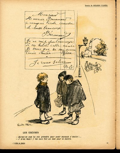 Die Butterplatte, Nummer 366, Satirisch in Farben von Ricardo Flores