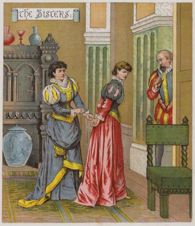 Illustration zu Der Widerspenstigen Zähmung von Richard Andre