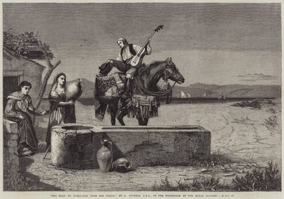 Die Straße nach Gibraltar von San Roque von Richard Ansdell