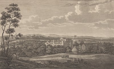 Hever Castle in der Grafschaft Kent, aus Edward Hasted