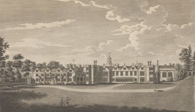 Knole, bei Sevenoke, in der Grafschaft Kent, ehemals ein Palast des Erzbischofs..., 1777-90 von Richard Bernard Godfrey