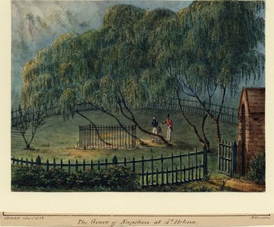 Napoleons Grabstätte auf St. Helena von Richard Brunton Lieutenant Colonel