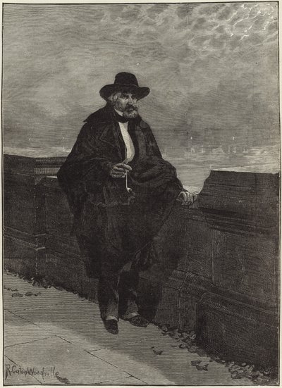 Eine Mondnacht in Chelsea (Gravur) von Richard Caton II (after) Woodville