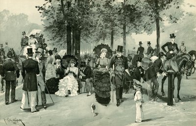 In der Reihe, Hyde Park von Richard Caton Woodville