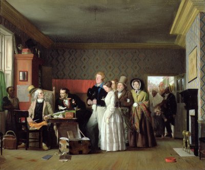 Die Hochzeit des Seemanns, 1852 von Richard Caton Woodville