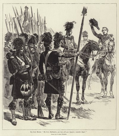 Schlachten der britischen Armee, Corunna von Richard Caton Woodville junior